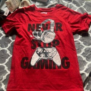 Boys game shirt size 8